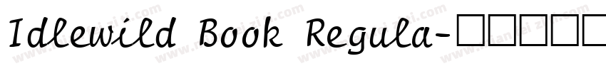 Idlewild Book Regula字体转换